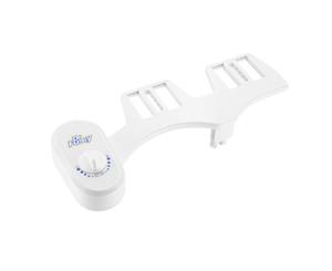 Dr. Fussy Dual Nozzle Toilet Bidet Seat Sprayer Attachment With Water Flow Check Value