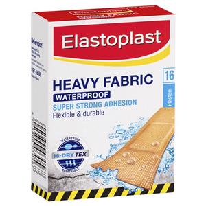 Elastoplast 48598 Heavy Fabric Waterproof 16 Pack