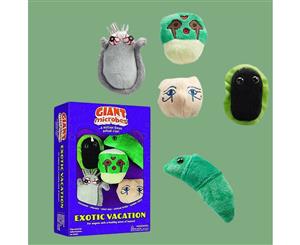 Exotic Vacation Plush Giant Microbes Gift Box