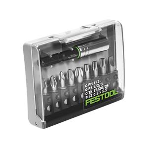 Festool Screwdriver Bit Set w.Holder CENTROTEC - 10 Piece