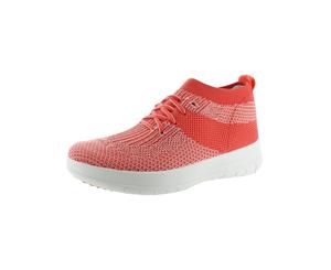 Fitflop Womens F Sporty Uberknit Knit Cushioned High Top Sneakers