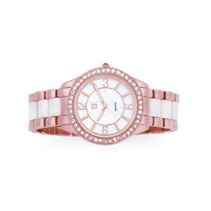 G Ladies Rose Tone Watch