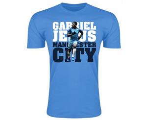 Gabriel Jesus Man City T-Shirt (Sky)