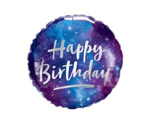 Galaxy Happy Birthday Foil Balloon