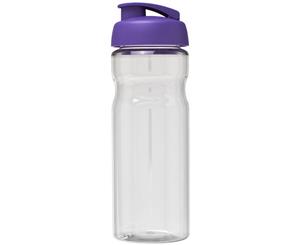 H2o Base 650Ml Flip Lid Sport Bottle (Transparent/Purple) - PF2842