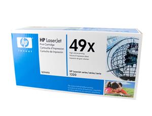 HP #49X Black Toner Q5949X