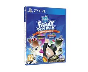 Hasbro Family Fun Pack (Monopoly Boggle Trivial Pursuit and Risk) PS4 Game