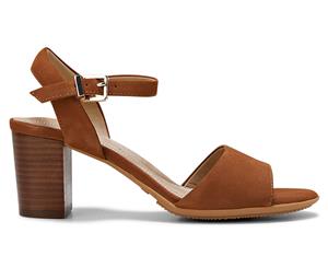 Hush Puppies Women's Lindera Sandals - Tan Nubuck