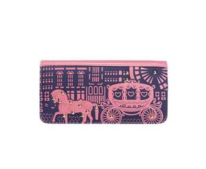 Intrigue Womens/Ladies Horse And Carriage Print Purse (Purple/Pink) - JW863