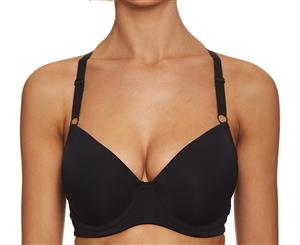 Kayser Perfects Curve It Up Adele Contour Plunge Bra - Black