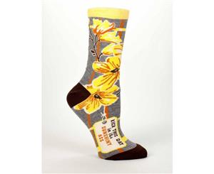 Kick This Day In Its Sunshiny Ass Women's Socks