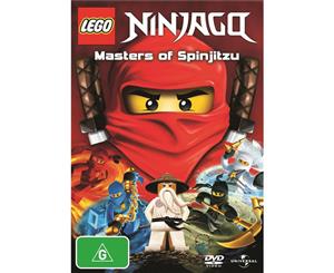 LEGO Ninjago Masters of Spinjitzu DVD Region 4