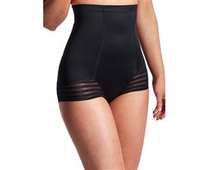 LaSculpte Women's Tummy Control High Waist Shapewear Brief - Black