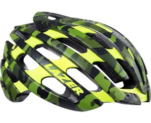 Lazer Z1 Road Bike Helmet Camo/Yellow