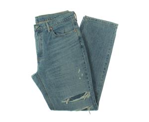 Levi's Mens Denim Distressed Classic Straight Jeans