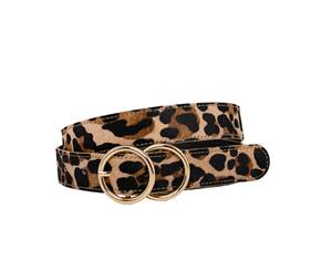 Loop Leather Co 27mm Leopard Print Belt - Multi