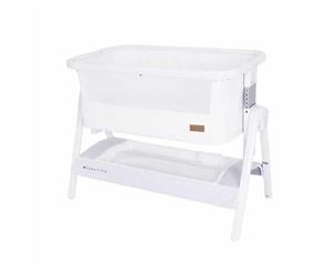 Love N Care Dreamtime Bedside Co Sleeper Bassinet Snow