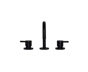 MEIR 3 Piece Basin Set Matte Black (MB10)