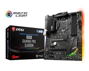 MSI B360 GAMING PRO CARBON Intel Motherboard