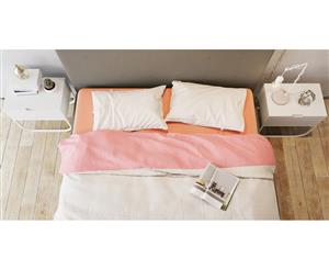 Mantra Duvet Cover Set in Mantra Apricot Blush In Single