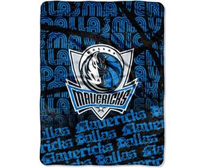 Northwest NBA Dallas Mavericks Micro Blanket 150x115cm - 150x115cm - Multi