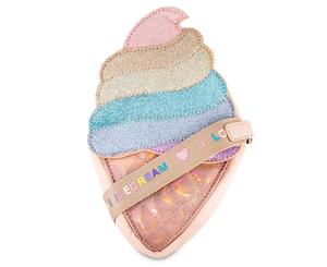 OMG Accessories Kids' Ice Cream Cone Crossbody Bag - Pink