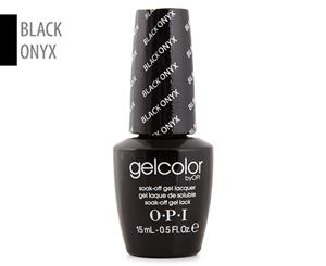 OPI GelColor Lacquer  Black Onyx