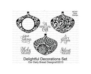 Our Daily Bread Clear Stamps 4X5 - Delightful Decorations