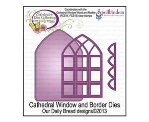 Our Daily Bread Dies Cathedral Window & Borders 3.31In. To 5In.