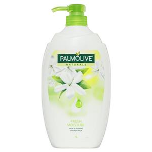 Palmolive Naturals Fresh Moisture Milk & Jasmine Soap free Shower Milk Body Wash 1L