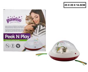 Pawise Peek N Play Interactive Toy - White