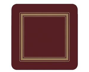 Pimpernel Classic Burgundy Coasters Set of 6