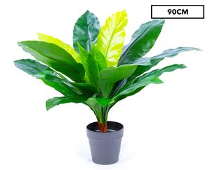 Plantasia 90cm Birds Nest Fern Artificial Pot Plant