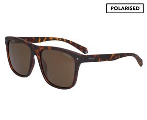 Polaroid Men's 6041/S Polarised Sunglasses - Dark Havana/Brown