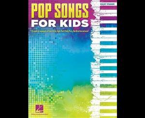 Pop Songs For Kids  Sheet Music Book for Piano / Keyboard