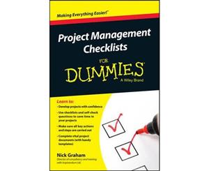 Project Management Checklists For Dummies