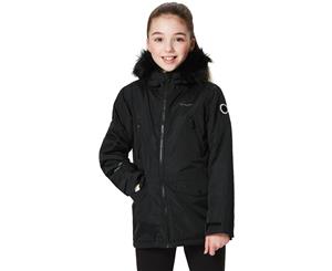 Regatta Boys & Girls Pecola Durable Thermal Waterproof Walking Jacket - Black