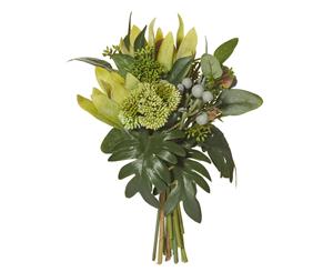 Rogue Plastic Man-Made Fabric Metal Australiana Bouquet Green - Home Display