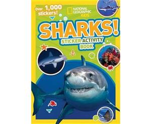 Sharks Sticker Activity Book  Over 1000 Stickers!