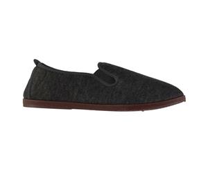 Slazenger Mens Canvas Kung Pumps - Charcoal