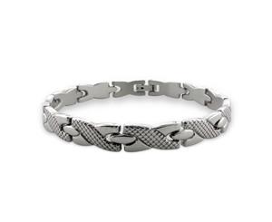 Steel Link Bracelet for Men