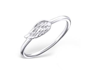 Sterling Silver Wing Midi Ring