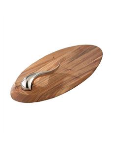 Swoop Cheese Board With Knife