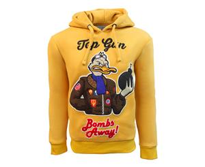 Top Gun Bombs Away Pullover Hoodie Mustard - Yellow