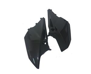 UFO Plastic SIDE PANELS Yamaha Motor Bike YZ125 2015-2019 Model BLACK