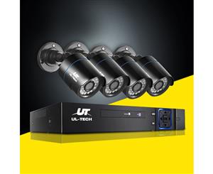 UL-tech CCTV Camera Security System 4CH DVR 1080P Outdoor IP Day Night 2MP HD