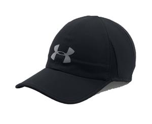 Under Armour Mens Shadow Cap 40 Hi Vis Quick Dry Sports Cap - Black/Black/Reflective