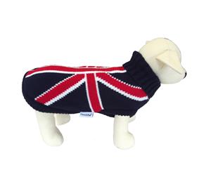 Union Jack Dog Sweater