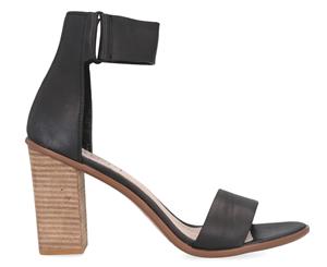 Walnut Melbourne Women's Porter Heels - Black