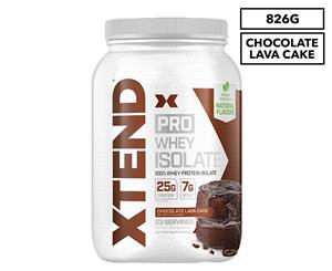 XTEND Pro Chocolate Lava Cake Whey Isolate Protein Powder 826g